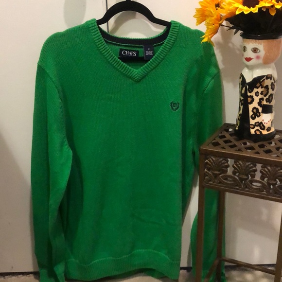 Chaps Other - Chaps  V-neck sweater 100% cotton. M